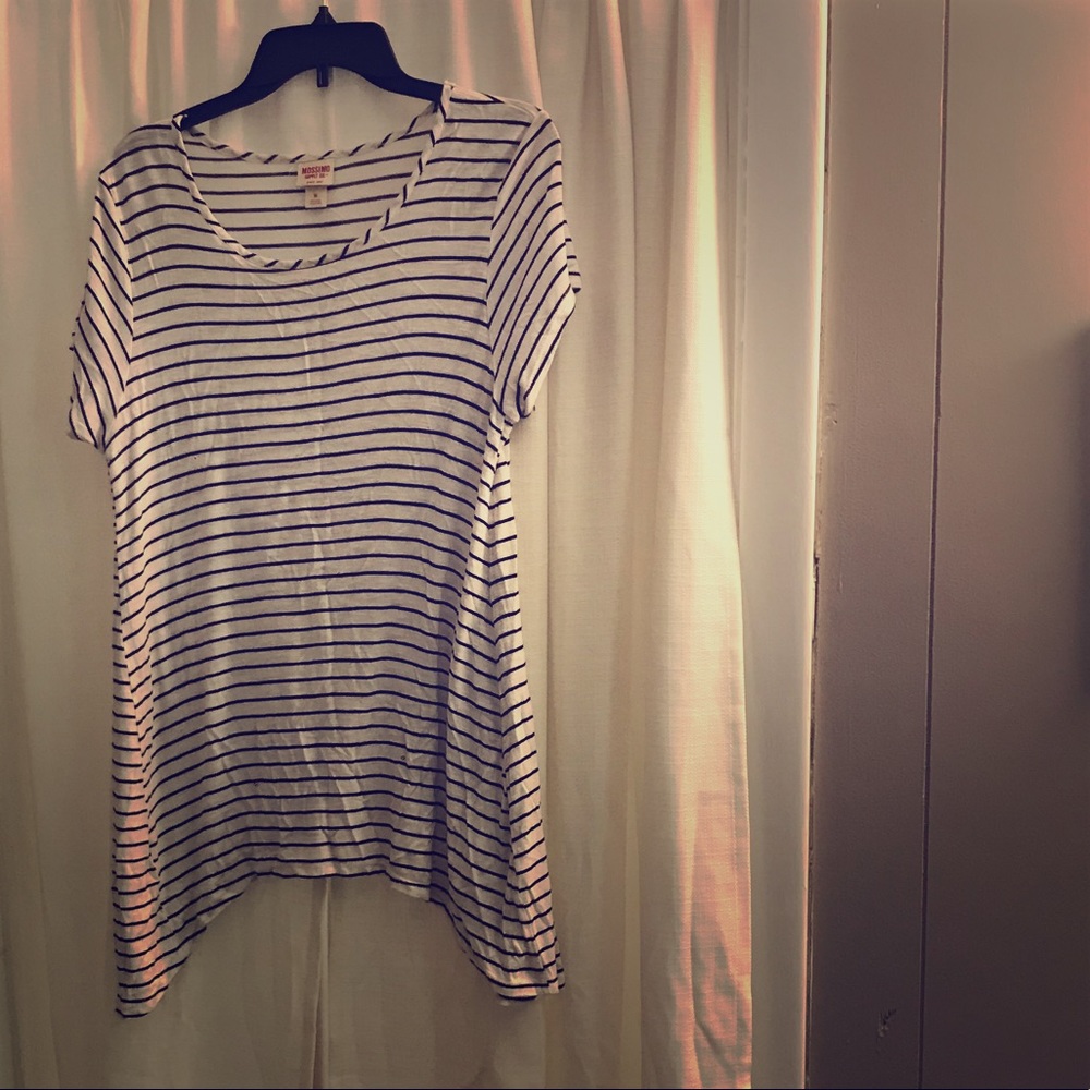 striped long T Shirt